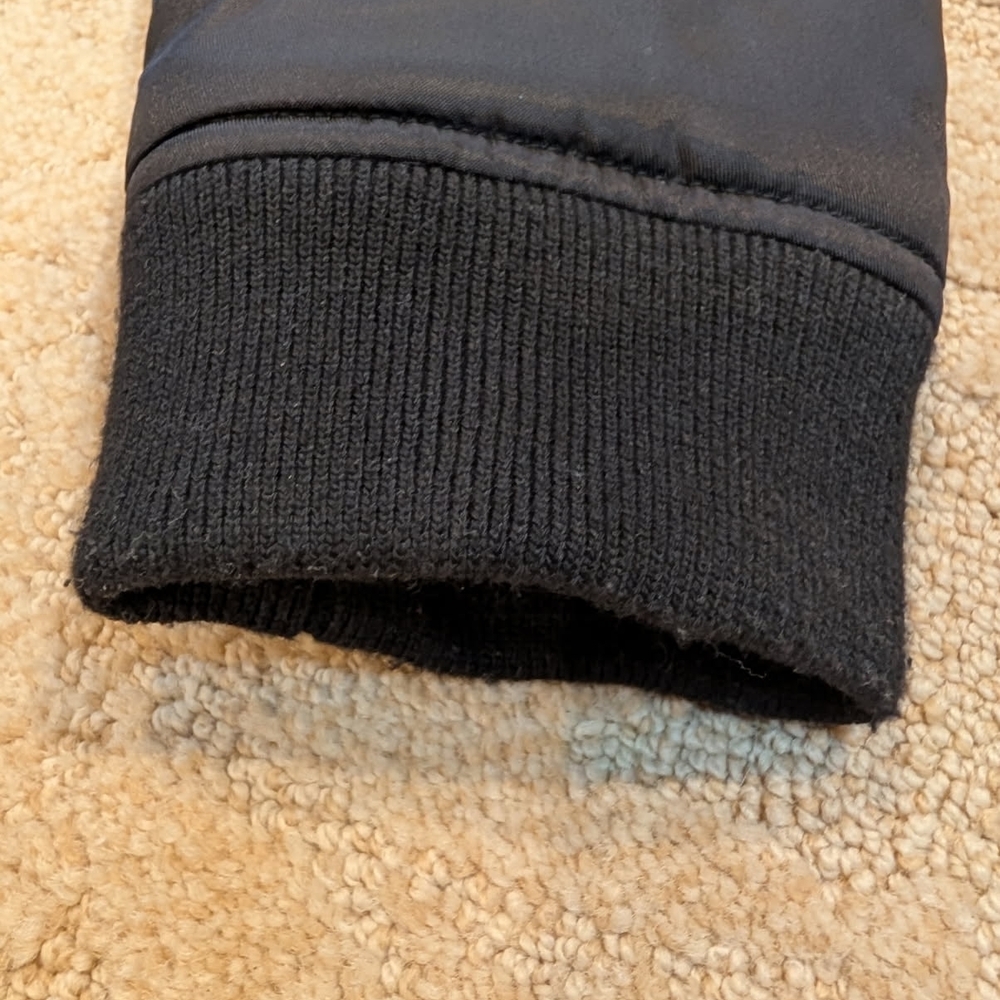 All Saints Black Bomber Jacket - Picture 6 of 8